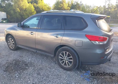 2015 Nissan Pathfinder Sv from USA, damaged, VIN 5N1AR2MN7FC616017